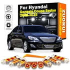 Комплект автомобильных светодиодных ламп ZUORUI Canbus для Hyundai Genesis Coupe Sedan 2008 2009 2010 2011 2012 2013 2014 2016