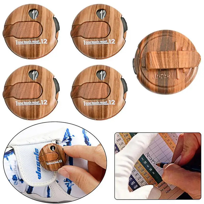 Счетчик с одним касанием счетчик для мини-гольфа зажимом простое приспособление