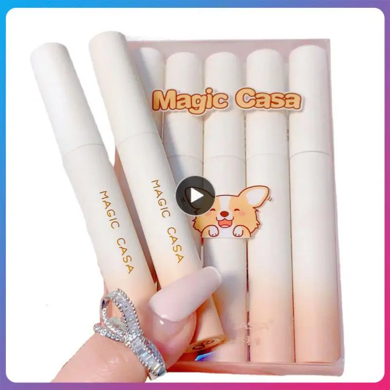 

Velvet Matte Lipstick Set Lipgloss Gift Box Cute Lip Gloss Lip Tint Mud Lips Makeup Lip Glaze Lasting Colored Lip Stick