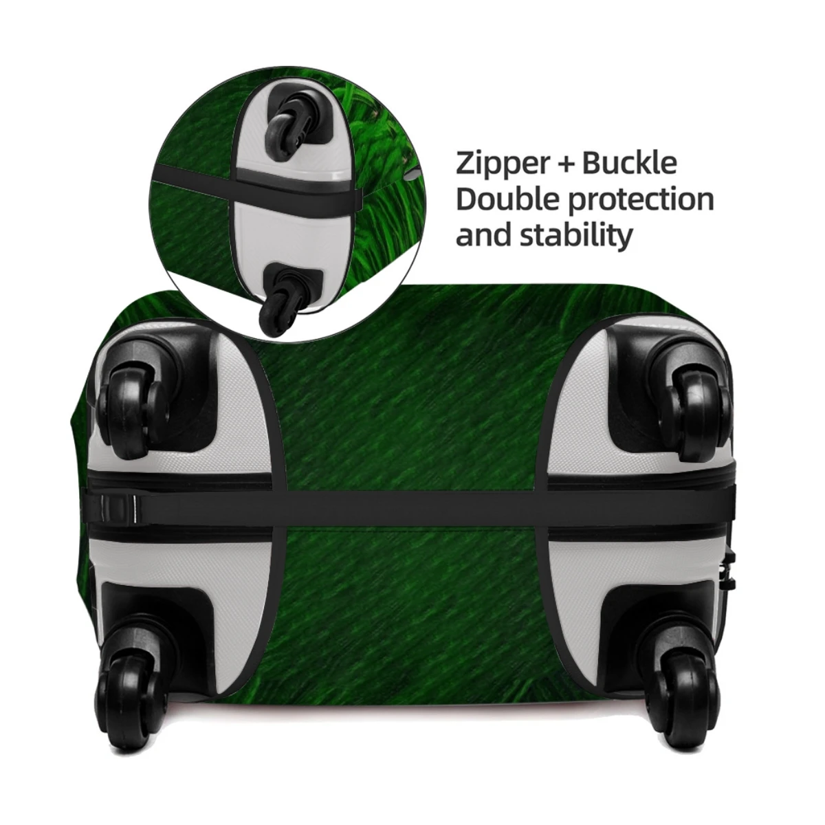 Personalized Luggage Covers High Elastic Suitcase Cover Travel Accessory Fabric Protects Luggage From Dust And Scratches