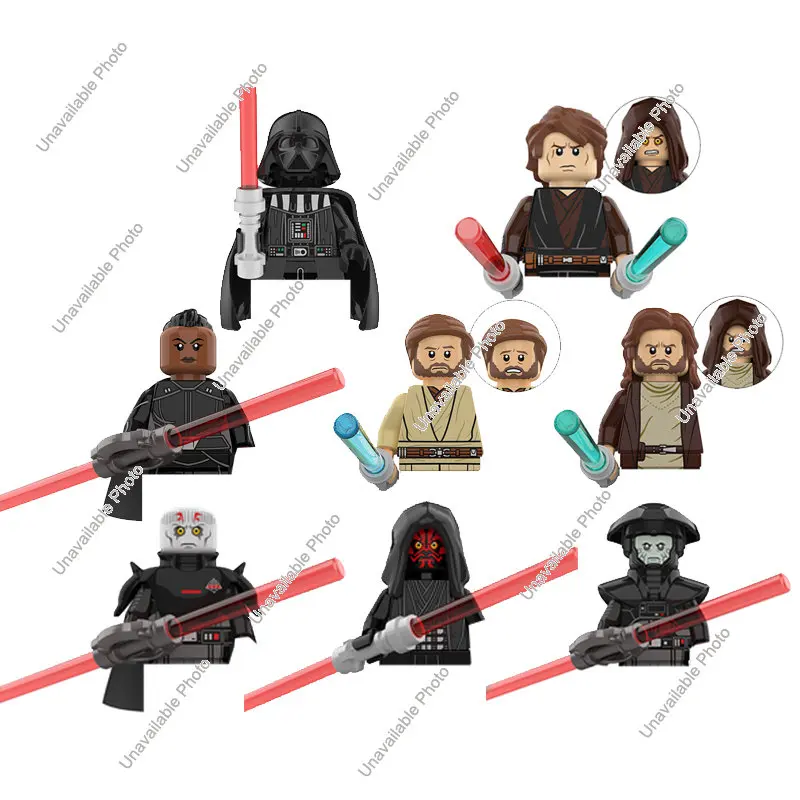 

Hasbro Оби-Ван Энакин имперские инквизиторы пятая брат третья сестра Дарт Maul модель строительные блоки кубики набор MOC подарки игрушки
