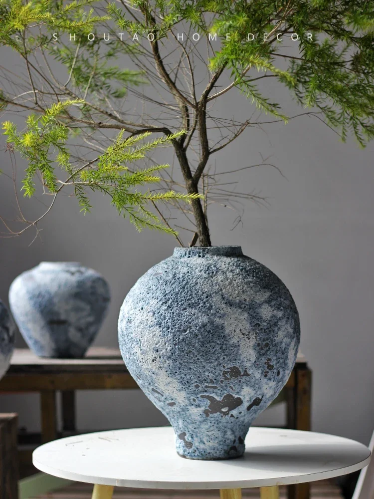 Новый фарфоровый горшок в китайском стиле большая ваза для живота контейнер