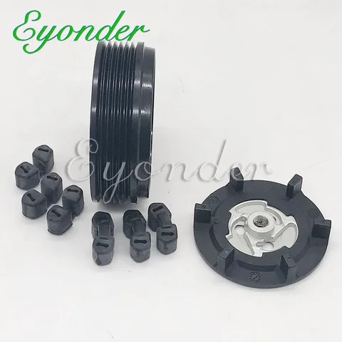 AC A/C Компрессор сцепления шкив для BMW E81 120 118 E90 E91 318 320 E87 320D 118D 318D 120D 64526987766 6987766 64526935613