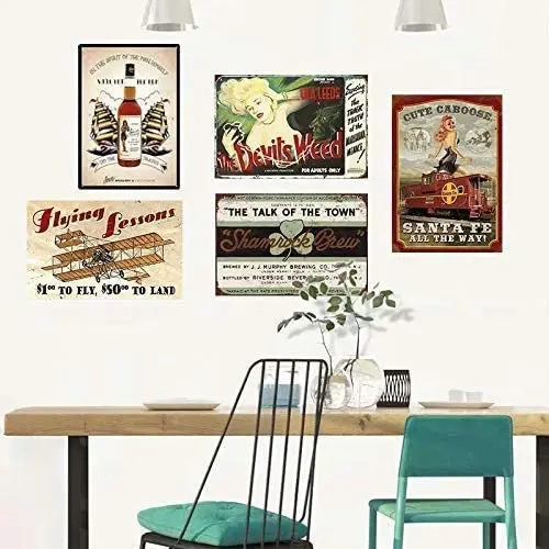 Beagle Dog Cotton Company Poster Bathroom Living Room Dog Lover Decoration Metal Tin Sign images - 6