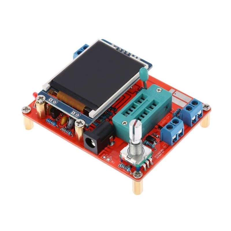 

GM328 тестер транзисторов DIY измеритель частоты PWM квадратный цветной экран графический диод измеритель емкости