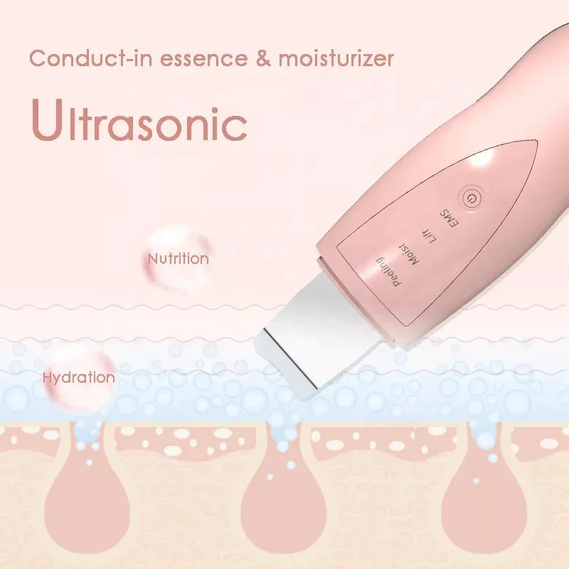 

Ultrasonic Beauty Cleanser Facial Wash Portable Facial Massage Instrument Ultrasonic Pore Cleaning Beauty Instrument