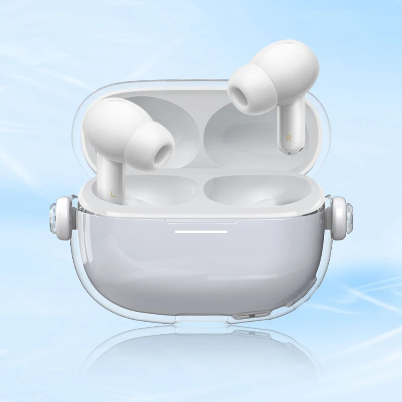 Фото Чехол для Redmi Buds 4 5 6 Pro для Xiaomi Redmi Buds 6 Pro Buds 5 4 Pro Чехлы Беспроводная Bluetooth-коробка Противоударный чехол со шнурком №3