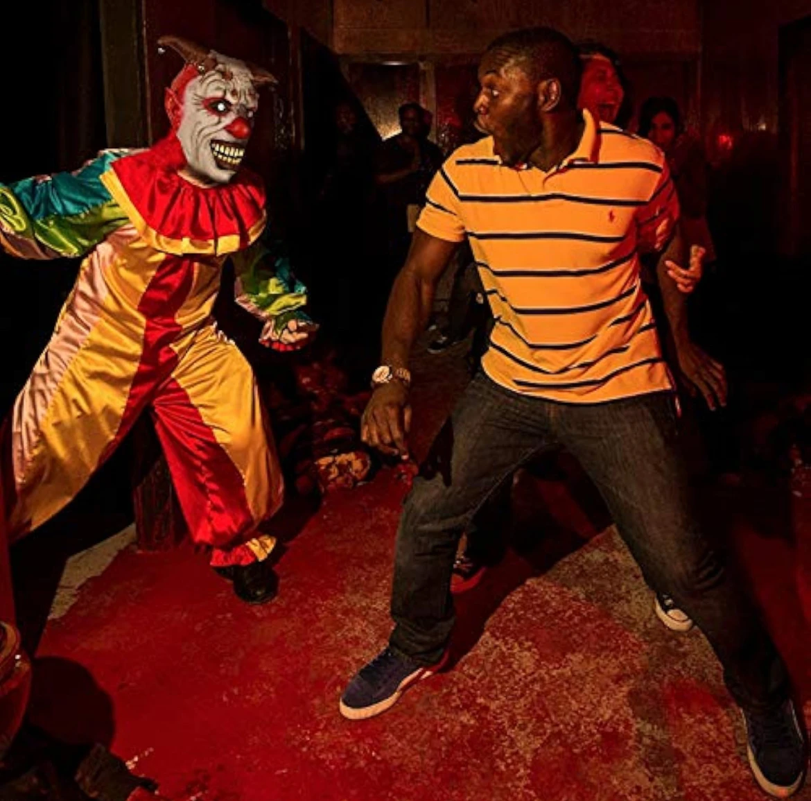 Бренд Inbuty маска клоуна экологически безопасный материал латекс для ролевых игр