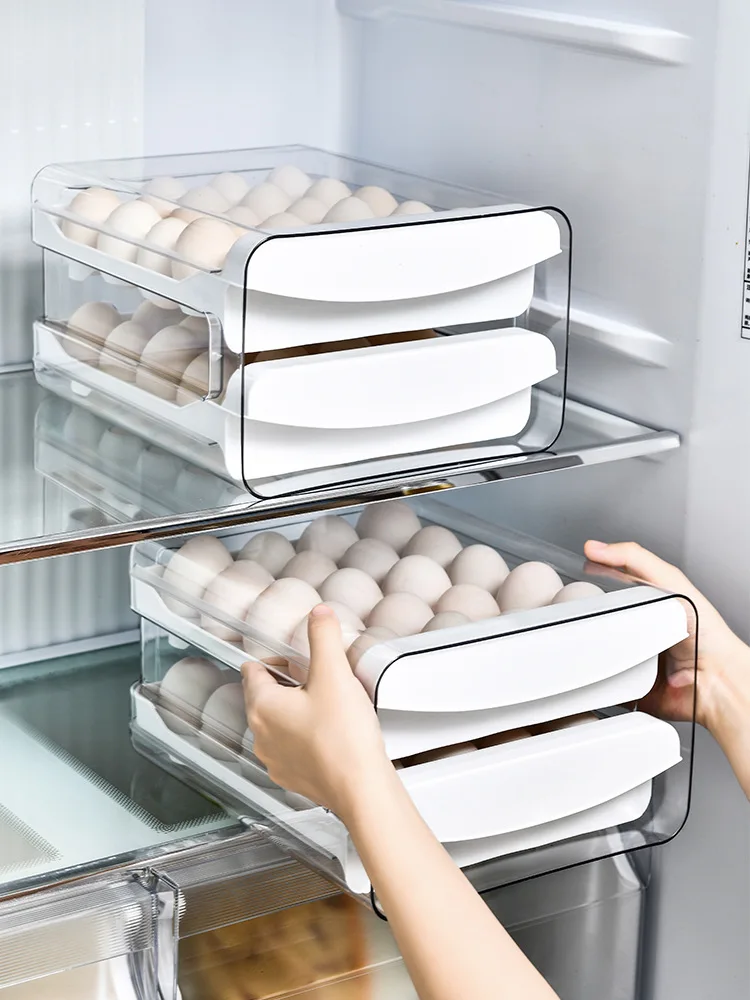 

Egg Holder for Refrigerator 40 Grid Eggs Storage Container for Refrigerator, Perfect Household Egg Organizer for a Hobby Farm