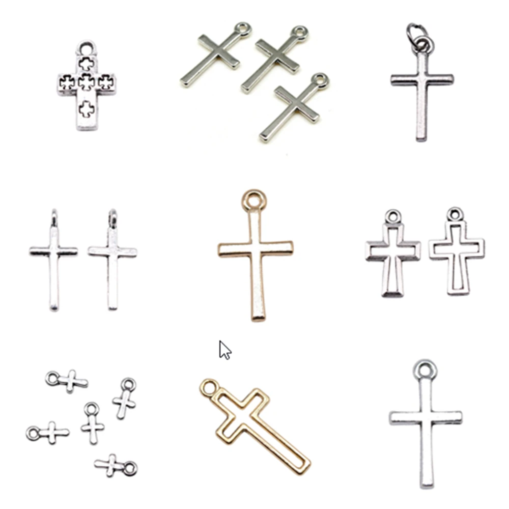 

Подвески-кресты для изготовления ювелирных изделий