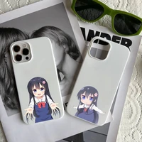 hana shirosaki japan anime phone case candy color for iphone 6 7 8 11 12 13 s mini pro x xs xr max plus
