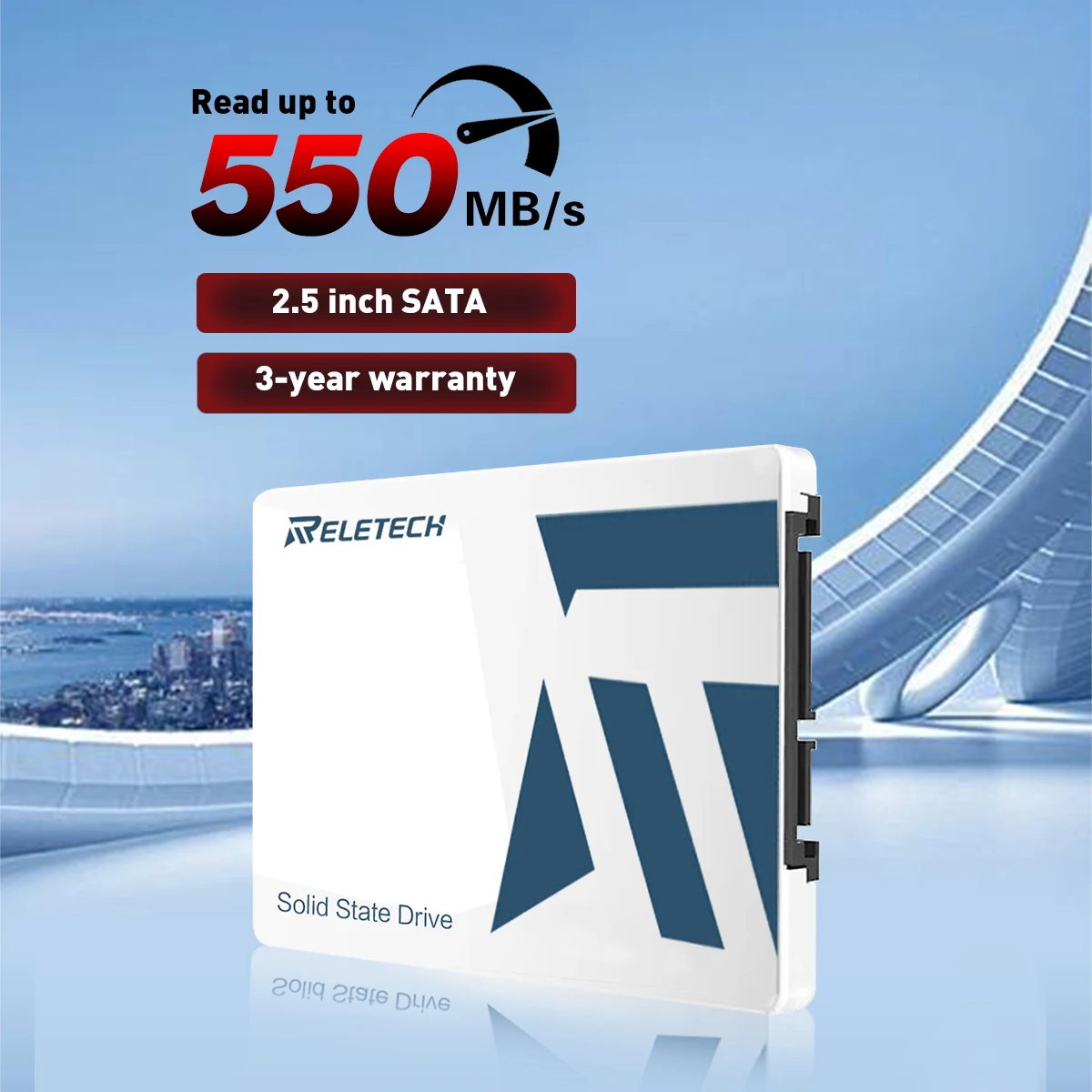 

Reletech P400 SATA solid state drive 128 GB 256 GB 512 GB 1TB SATA3 2.5 inch internal solid state drive for laptop desktop