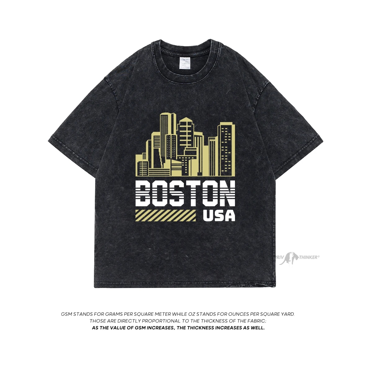 

Extfine BOSTON Letter Print Streetwear T Shirt For Men Graphgic Print Tshirt Overside Vintage T-shirt Hip Hop Tee Cotton Top Y2k