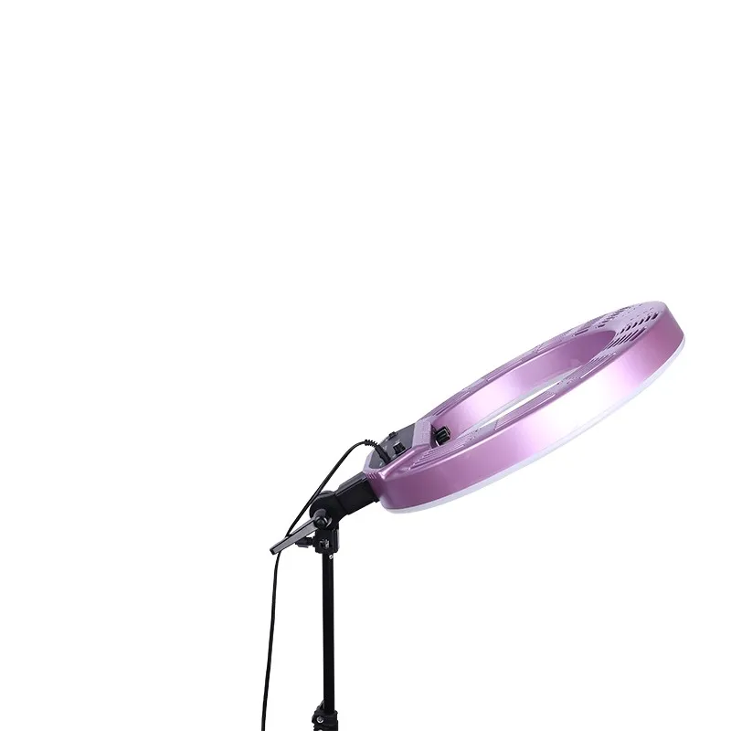 

Dimmable CY-R50L LED Studio Camera Ring Light Photo Phone Video Light Lamp With Tripods Selfie Stick Ring Light Phone Holder
