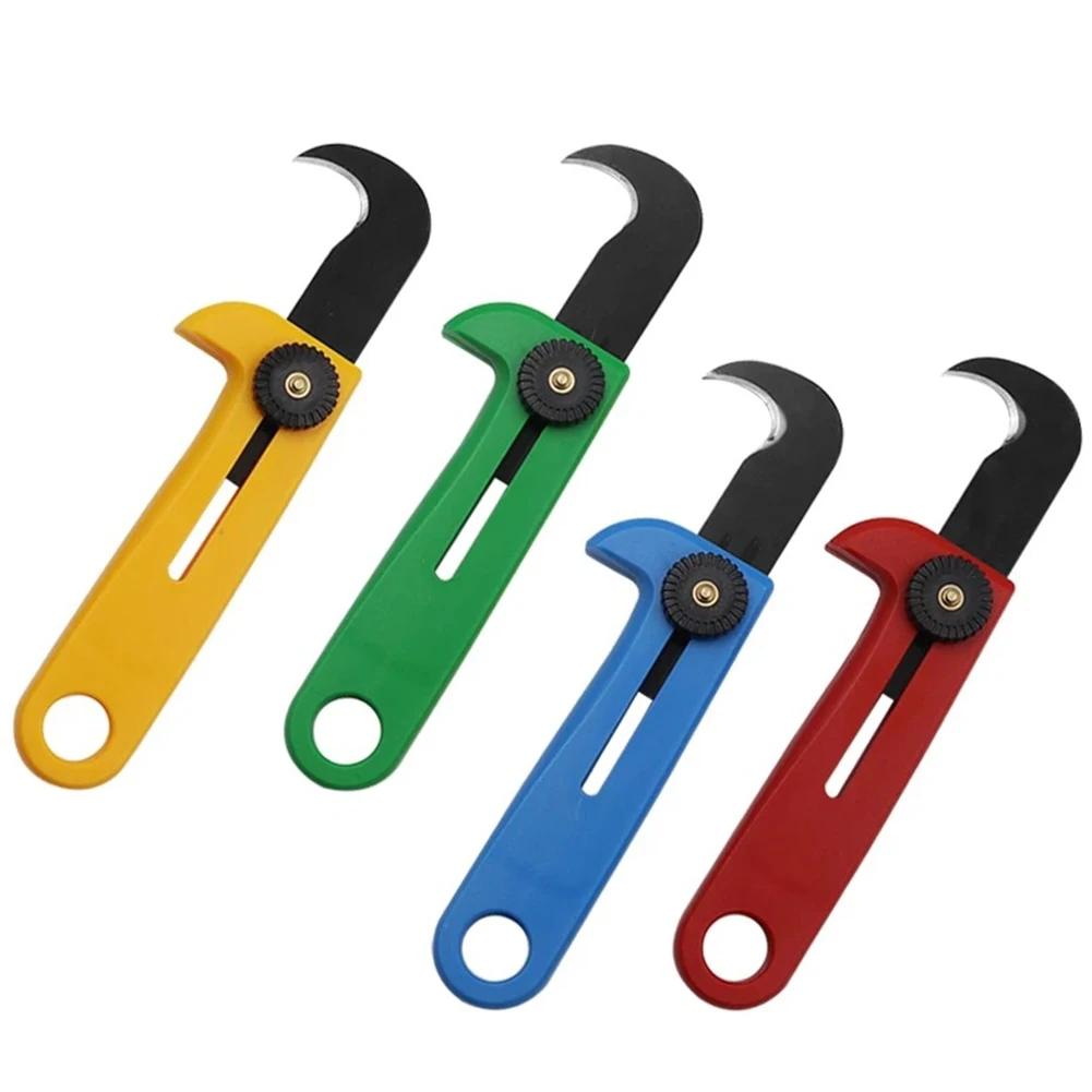 

Unpacking Knife Portable Mini Push Knife Keychain Hook Blade For Express Parcel Wrapping Paper Cutter Artifact Box Opener