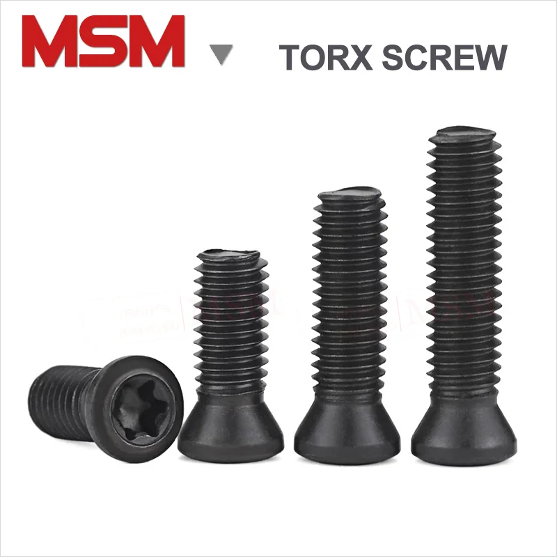 

Винт Torx с ЧПУ из легированной стали для стержня с ЧПУ заменяет твердосплавные вставки, токарный инструмент/7,9-звездочный винт M2/2,5/3/3,5/4/4,5/5/6