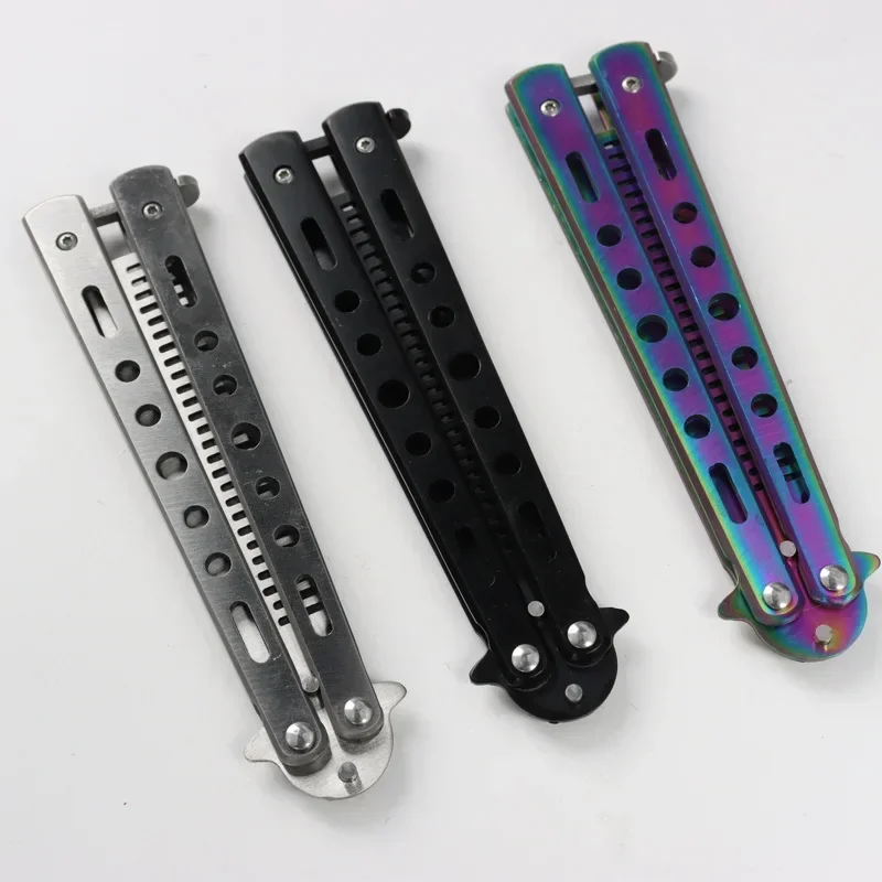 Расческа-бабочка складная расческа для мужчин портативные металлические