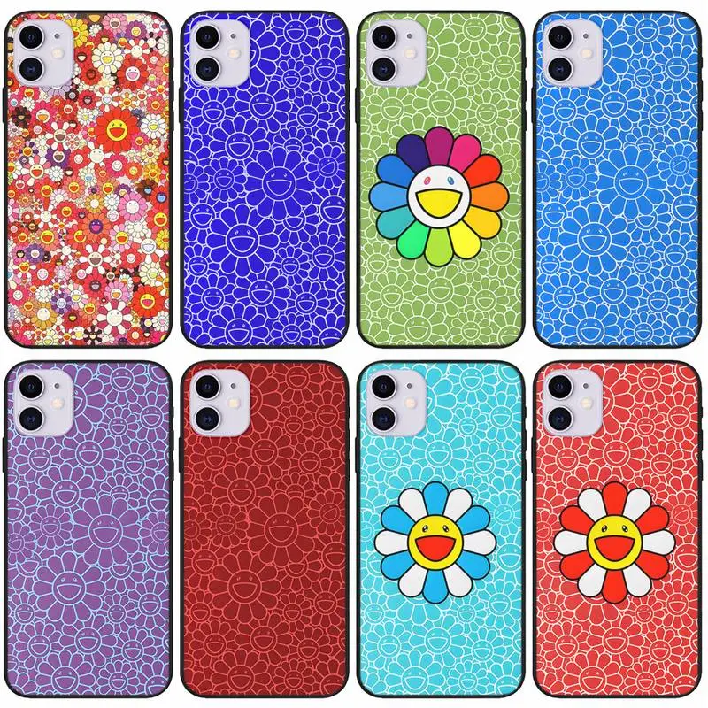 

Sunflower Sun Flower Luxury Phone Case For Xiaomi Mi 9t 10t 11 11i 11x Poco M3 Pro X3 Nfc F3 Redmi 9 8 7 Black Soft Case