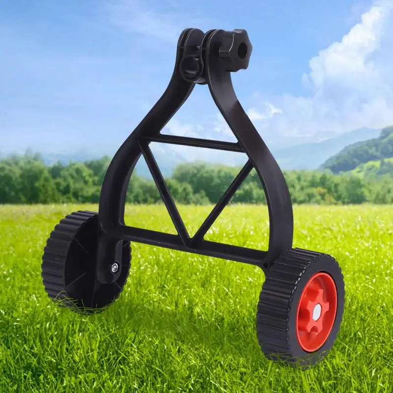 

Lawn Mower Wheel Grass Trimmer Adjustable Support Wheels Universal String Trimmer Grass Eater Weeds Cutter Lawn Mower Wheels