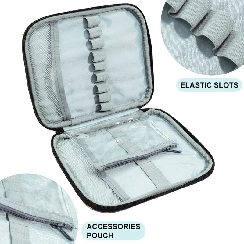 Набор Для Ручного Вязания С Цветочным Узором Водонепроницаемая Сумка Хранения