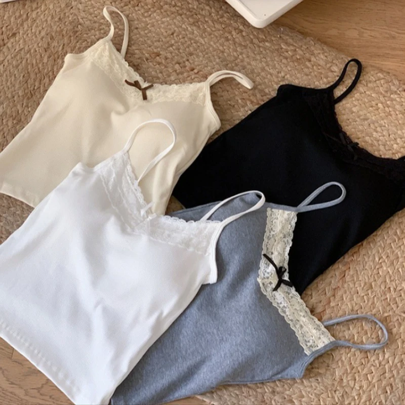 Кружевная майка женская укороченная Милая кофта сексуальные белые укороченные