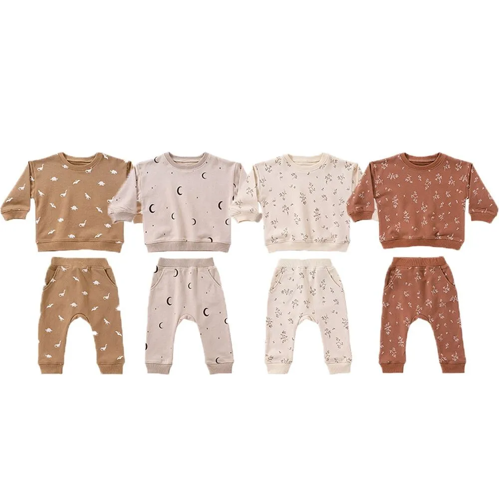 

Новинка осени 2022, модный Свободный спортивный костюм, одежда для девушек, верх, брюки-джоггеры с карманами и вставками в виде динозавра, прос...