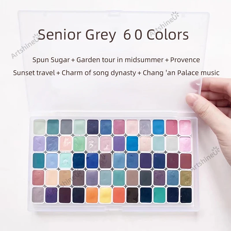 Акварельная краска Super Vision артист Моранди Макарон карамельных цветов