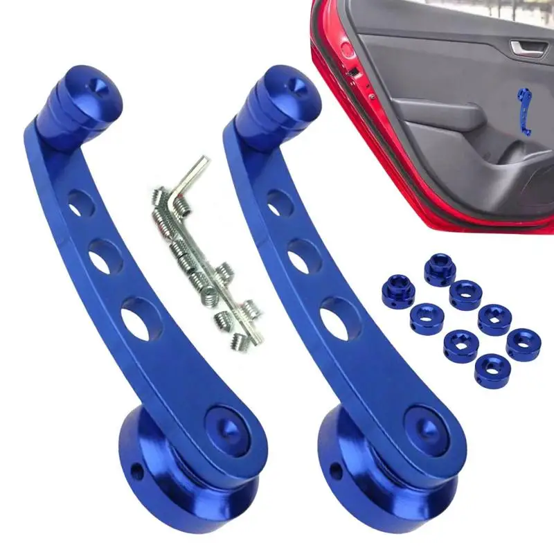 

Винтажный набор ручек для окна автомобиля, аксессуары для интерьера автомобиля, с гайками