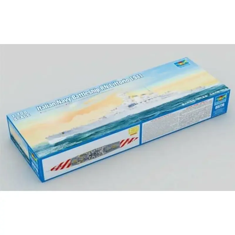 Trumpeter 05778 1/700 линкор итальянского флота RN Littorio 1941 г. — набор масштабной модели