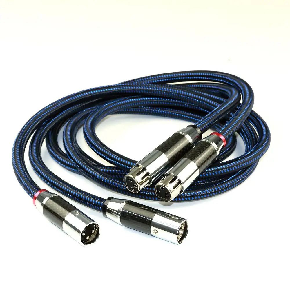 Фото Кабель Furutech DAS4.1 XLR сбалансированный, Alpha OCC DUCC, 7N медь, Hi-Fi аудиокабель, с позолоченными разъемами для DAC и усилителя №3