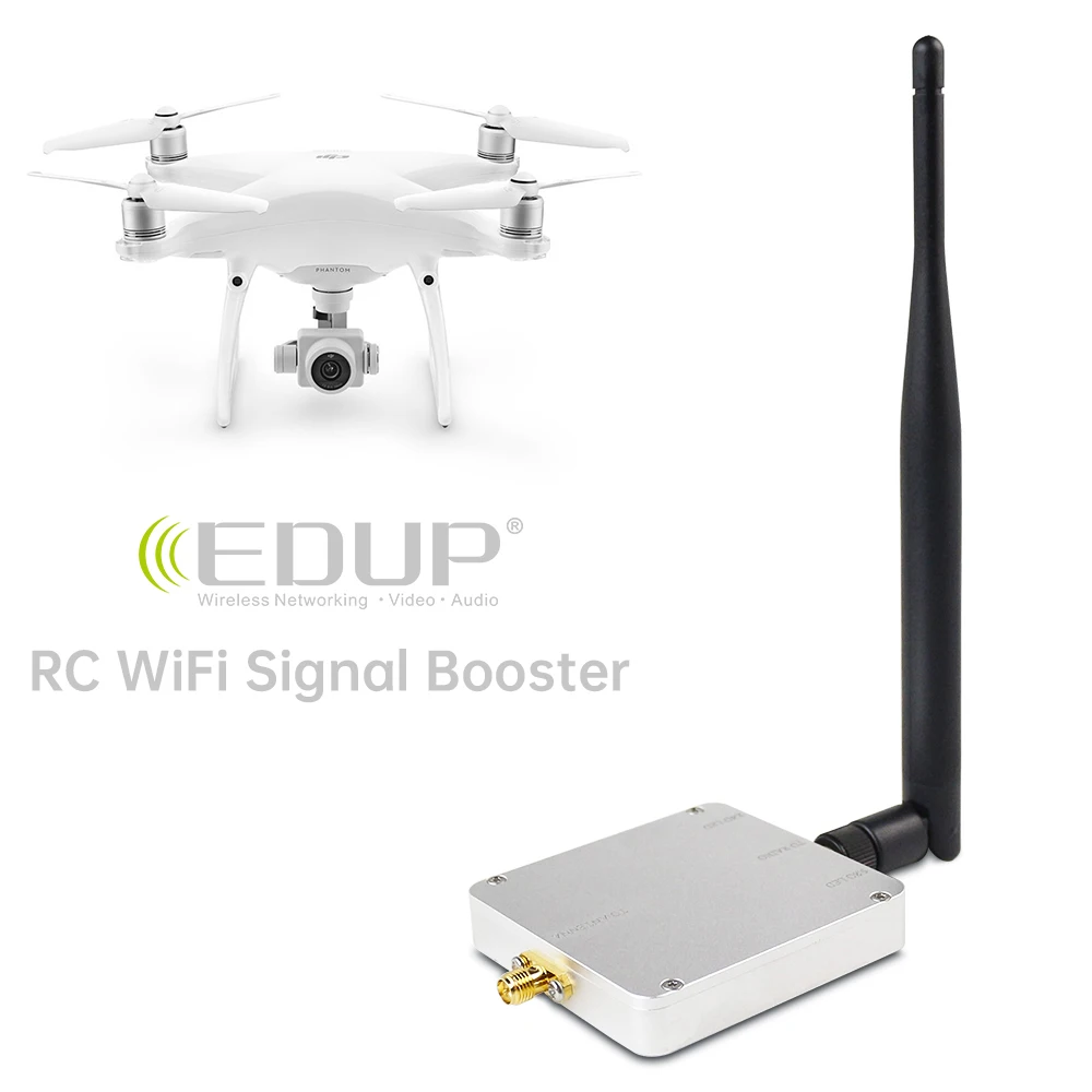 

EDUP EP-AB015 Dual Band WiFi Amplifier Extender 2.4GHz&5.8GHz WiFi Signal Booster for Drone UAV