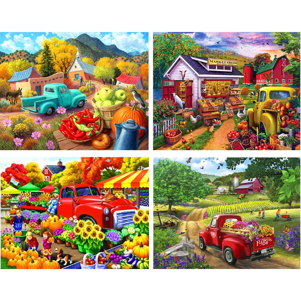 

5D алмазная живопись «сделай сам», пейзаж, берег, закат, стразы, картина, полноразмерная/круглая Алмазная вышивка, мозаика, украшение, подарок