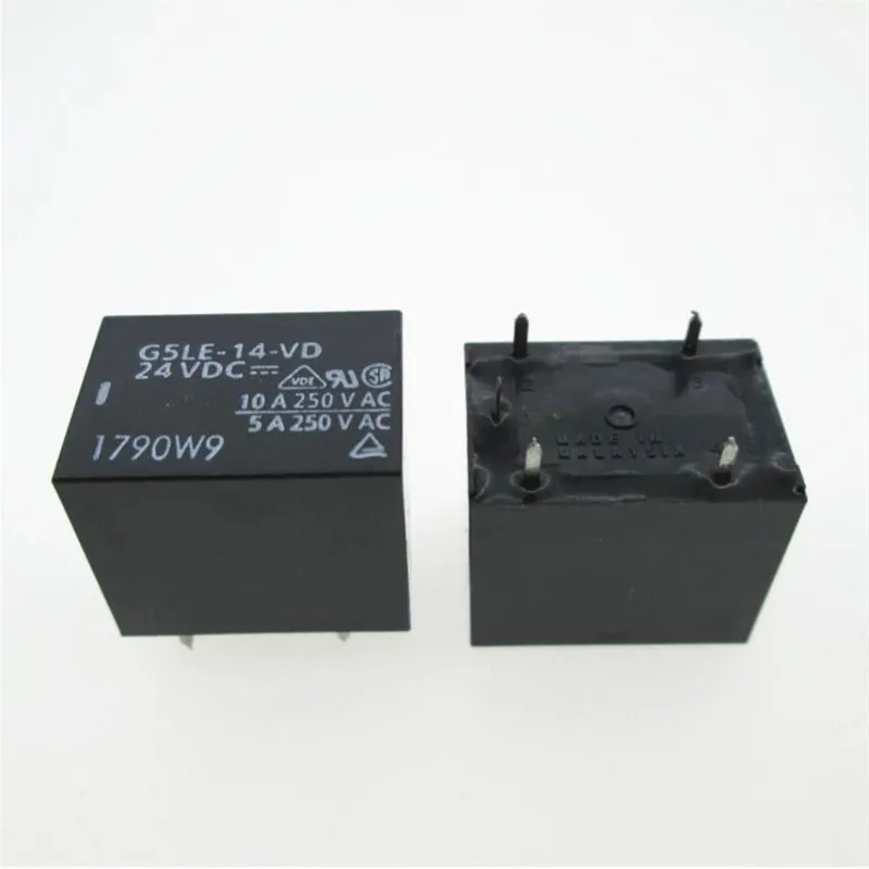 

Новое реле Φ 24VDC G5LE1VD 24VDC DC24V 10A DIP5