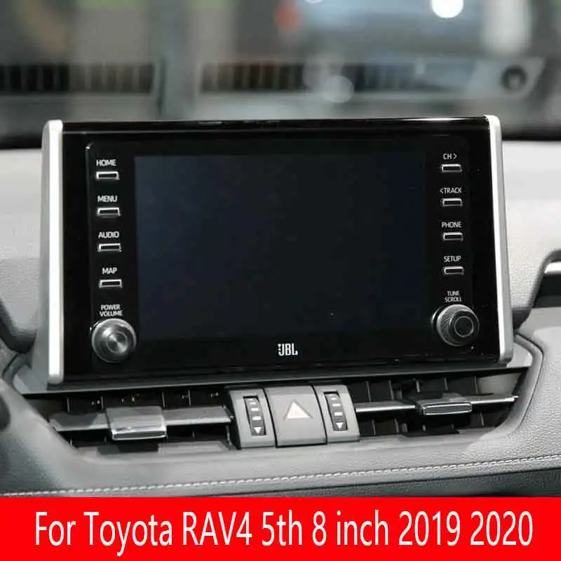 

Car GPS Navigation Tempered Glass Screen Protective Film Auto Interior Sticker Accessories For Toyota RAV4 5th 8 inch 2019 2020