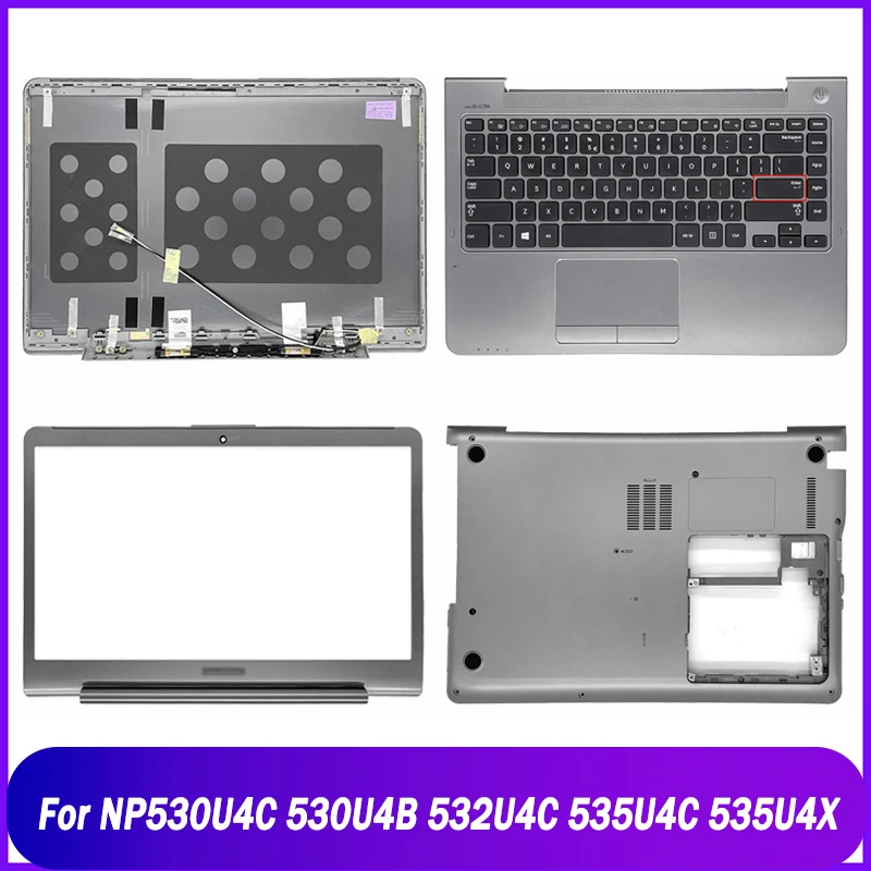 Новая задняя крышка для ноутбука Samsung NP530U4C 530U4CL 530U4B 532U4C 535U4C 535U4X передняя панель