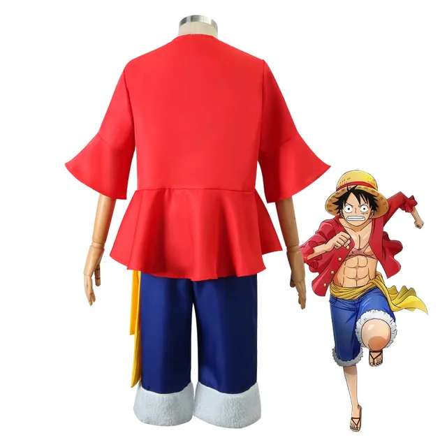 Classique One Piece Monkey D. Luffy Cosplay 4
