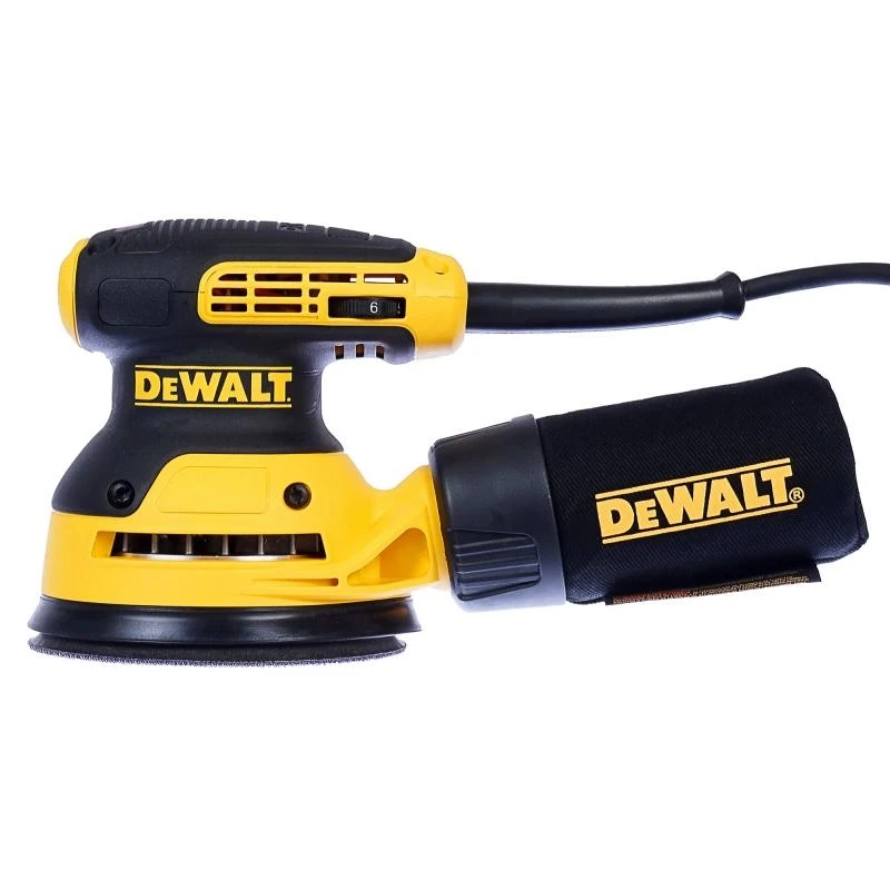 Машина шлифовальная вибрационная DeWalt DWE6423 (Мощность 280 Вт размер подошвы 125 мм