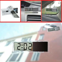 new hot sale automobile car thermometer sucker type button lcd thermometer 10 cell digital transparent e0o5