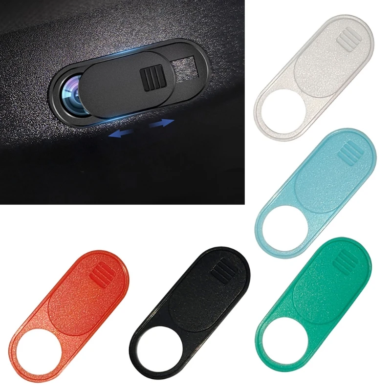 Webcam Camera Cover Slide 0.028-Inch Ultra-Thin Webcam Cover Blocker, Protect Your Visual Privacy and Security