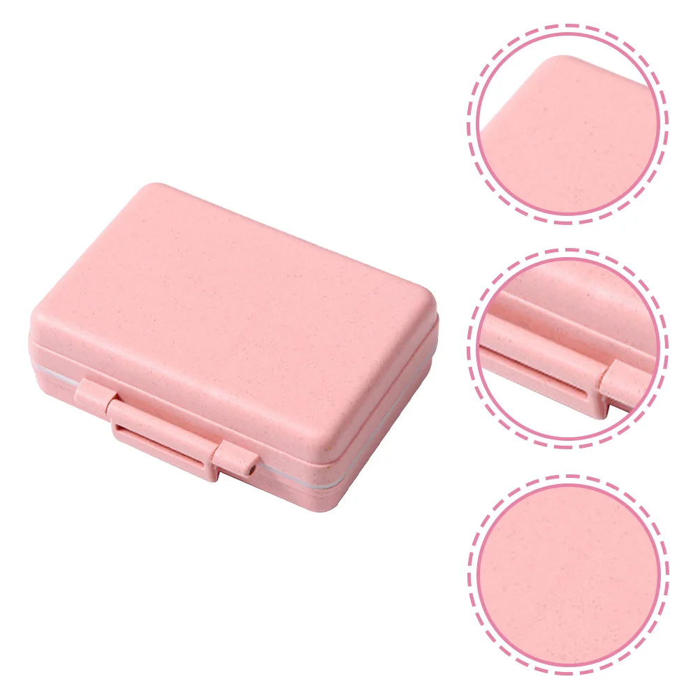 

Box Portable Case Container Holder Travel Organizer Pocket Storage Chewing Gum Containers Pm Dispenser Daily Am Tablet Carrying