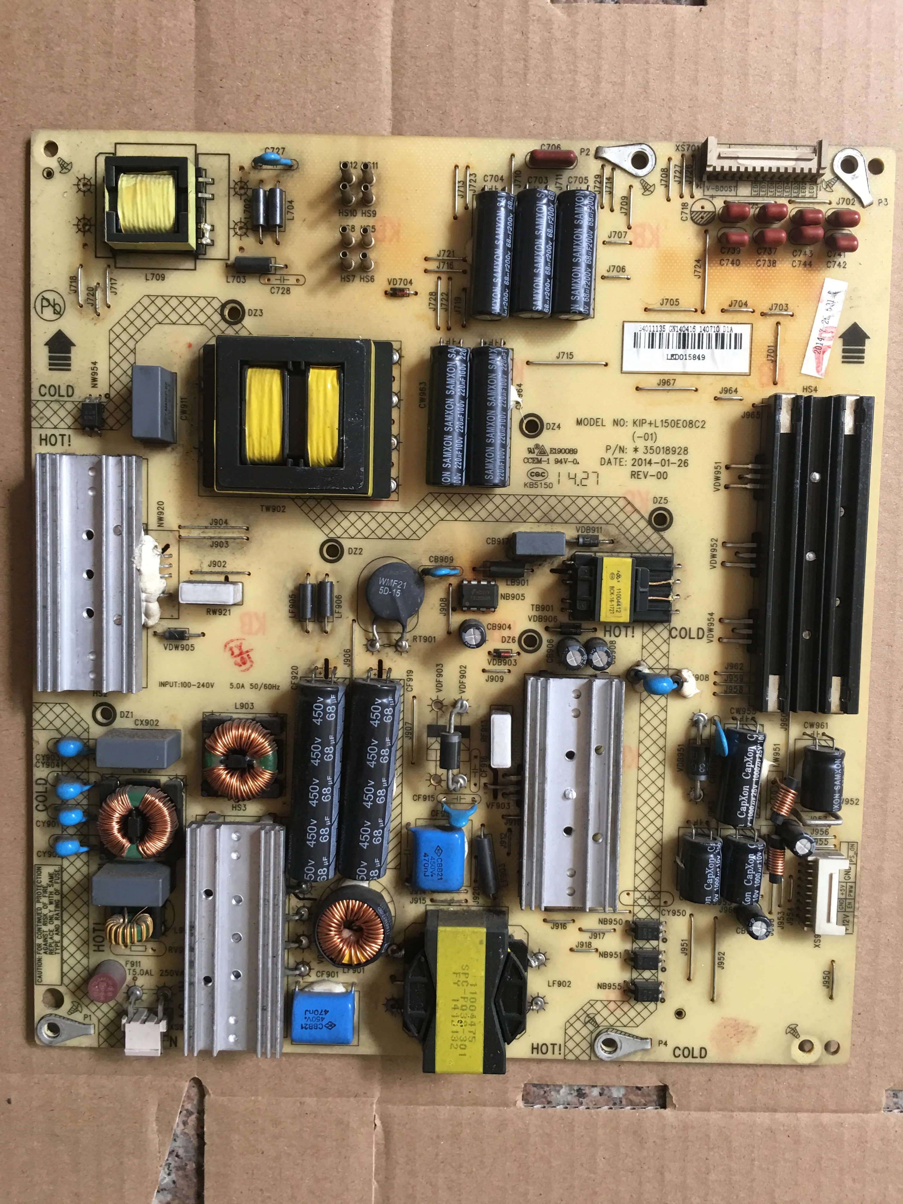 LED60X1800A KIP + L150E08C2-01 35018928