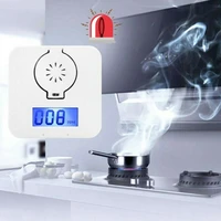profession home safety co carbon monoxide poisoning smoke gas sensor warning alarm detector lcd displayer kitchen