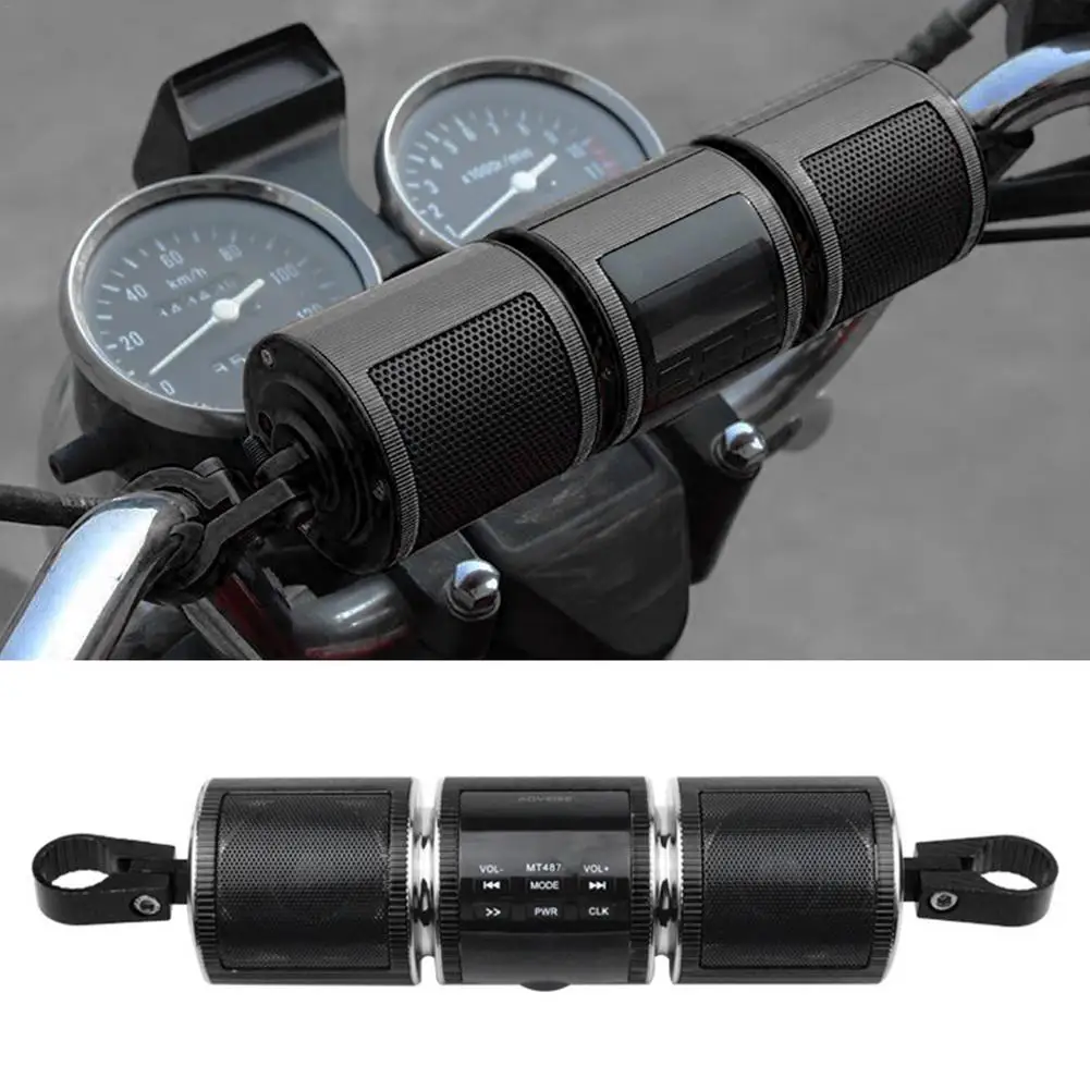 Колонки с синими зубьями для мотоцикла водонепроницаемые стереодинамики дизайн