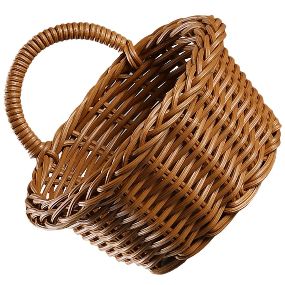 

Fruits Vegetables Sundries Hanging Basket Household Woven Kitchen Creative Storage Flower