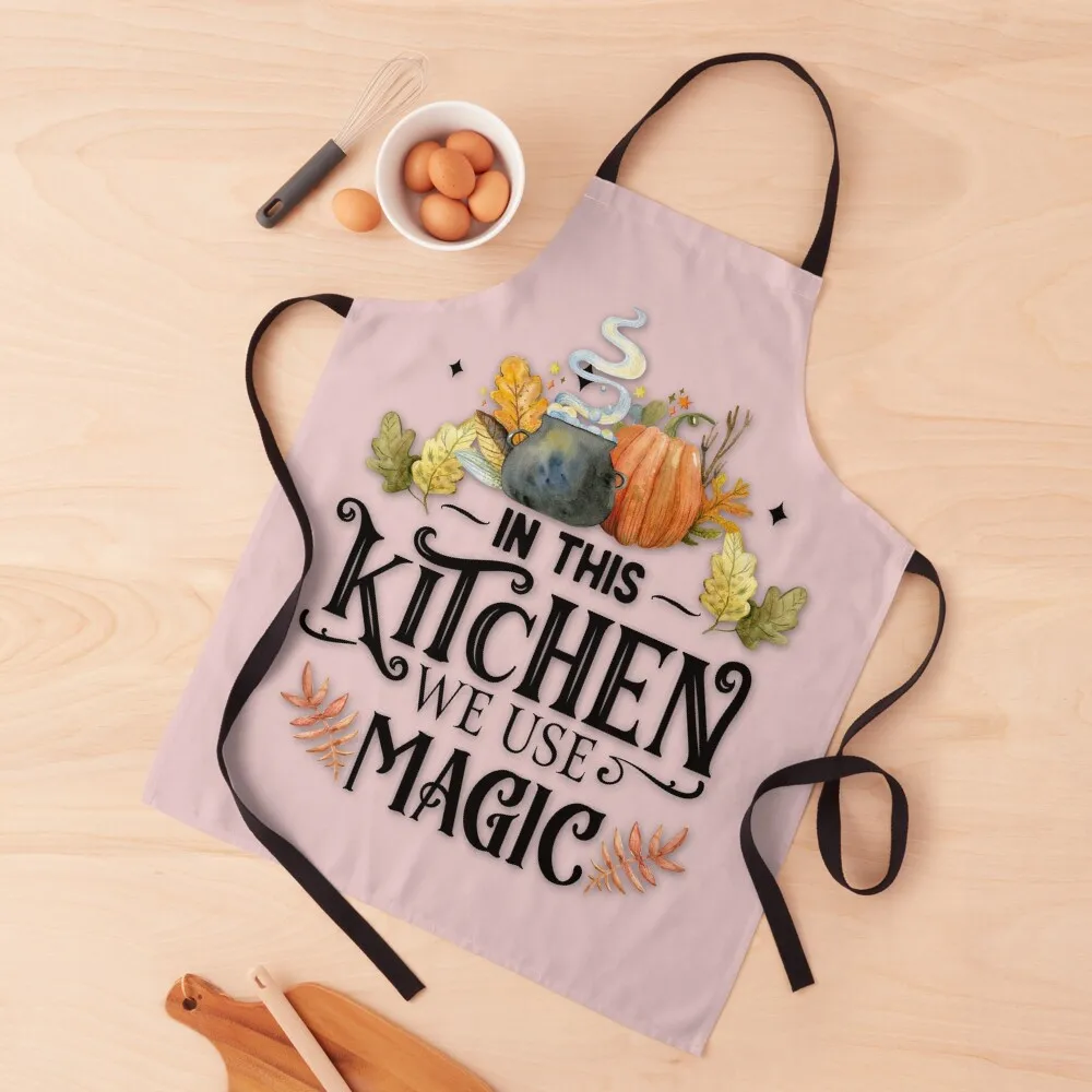 Boho Blush Pink Cottagecore - В этой кухне Мы используем Магия Кухонная ведьма Волшебные