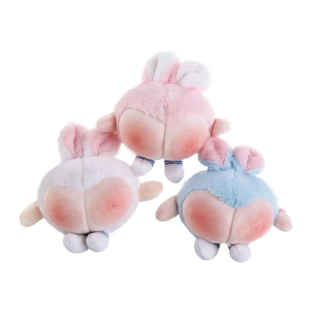 

Брелок для ключей в виде плюшевой куклы с заячьими ушками