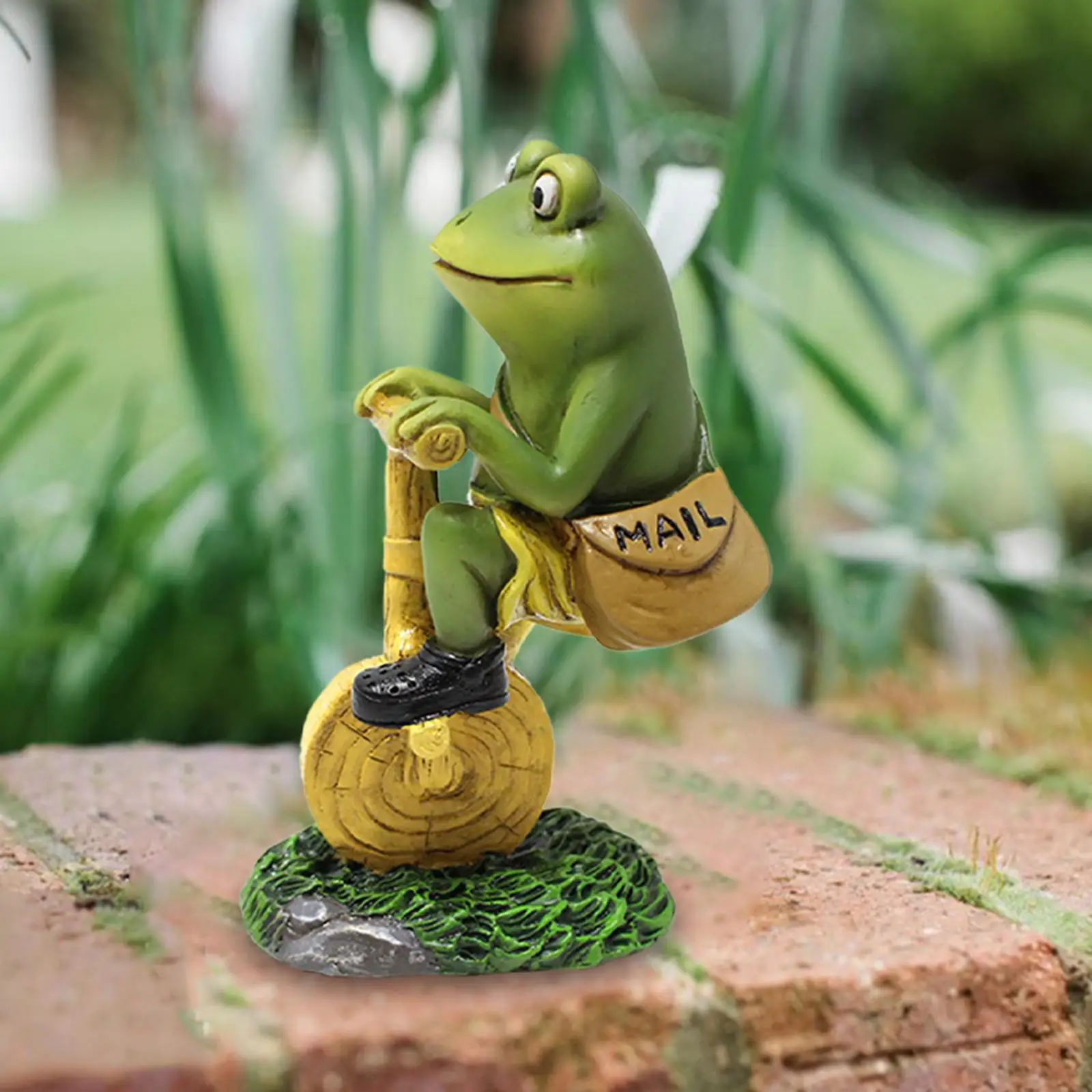 

Статуэтка лягушки Postman, декоративная Милая статуэтка животного для столешницы, гостиной