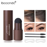 ibcccndc eyebrow stamp kit brow powder for hairline contour waterproof long lasting eyebrows shaping with brow card dropshipping