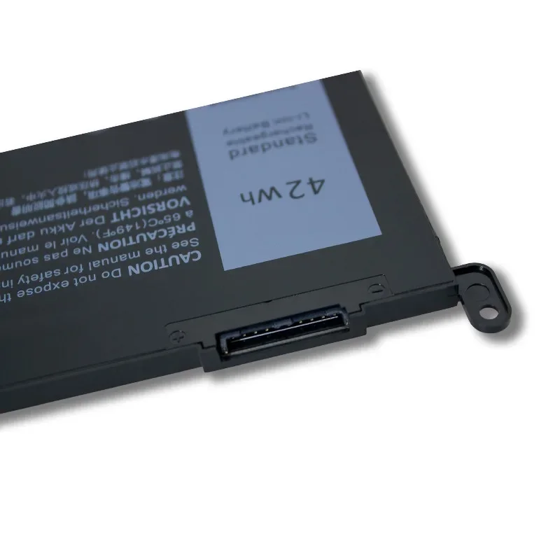 Фото Аккумулятор WDXOR для ноутбуков Dell Inspiron 13 5368, 7368, 14 5468, 7460, 15 7560, 7579, 5567, 5565, 3CRH3, T2JX4, 11.4V, 42Wh, литий-ионный, перезаряжаемый №4