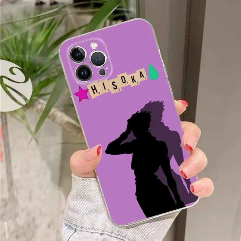 Чехол для телефона Hisoka Hunter X Для iPhone 11 12 13 mini pro XS MAX 8 7 6 6S Plus 5S SE 2020 XR - купить по